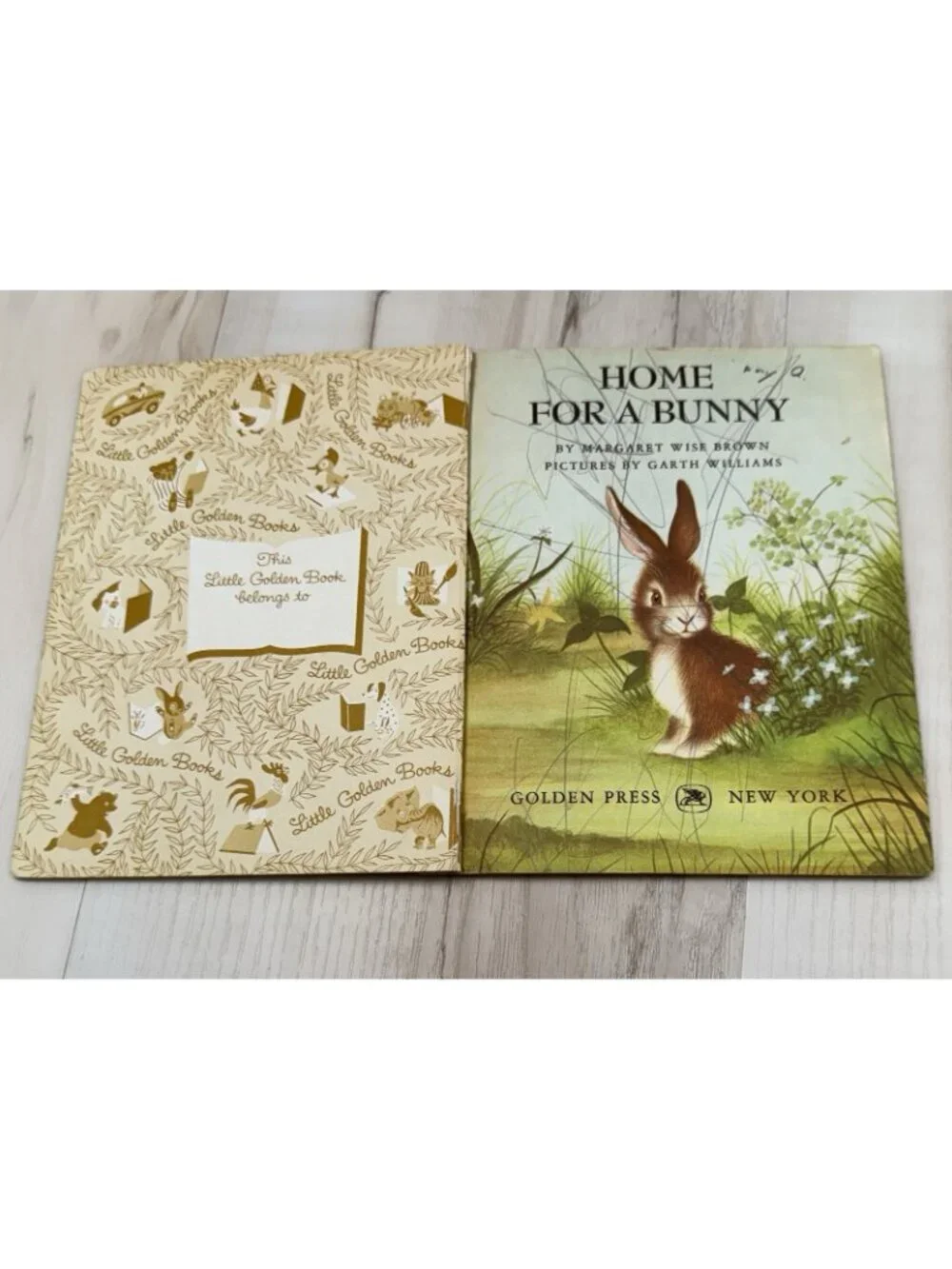 VTG LITTLE GOLDEN BOOK Lot 8 Disney Santa's Toy Shop Pepper Plays Nurse Rabbit